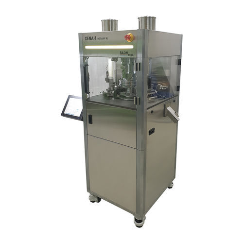 Rotary tablet press - XENA-I ROTARY BL - RAONXENA Co.,LTD - double-layer / single layer