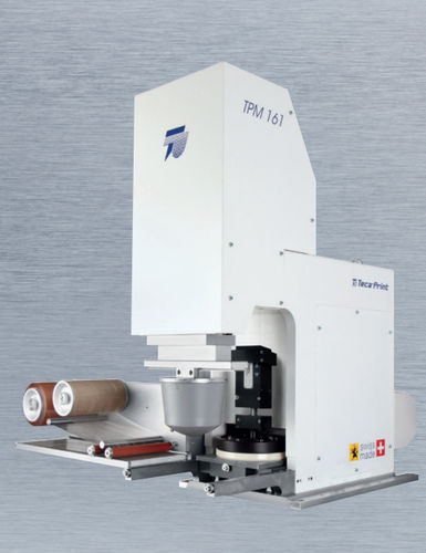 Pad printing machine with closed ink cup - TPM 161 - Teca-print - monochrome / for the printing industry / with touchscreen