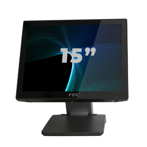POS panel PC - PP-9715 - FEC Italia srl - capacitive touch screen / multitouch screen / 15"