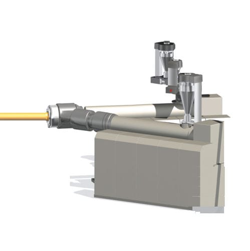 Modular hopper loader - SAVEOMAT COEX - iNOEX GmbH - for plastic pellets / for the plastics industry