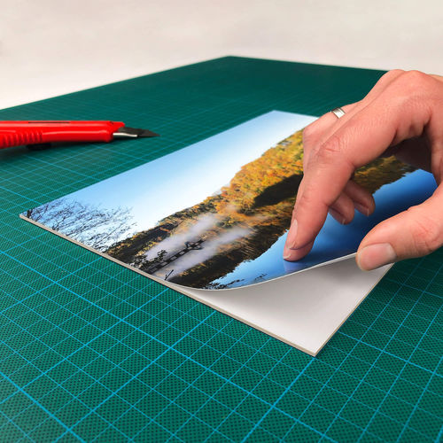 Self-adhesive cardboard - KROMA® Mountingboard - KOHLSCHEIN GmbH & Co. KG - for advertising / lightweight / printable