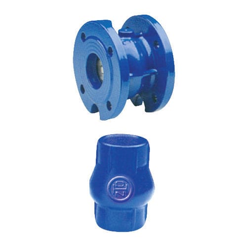 Spring check valve Di Nicola Infinam Srl swing / flange / stainless
