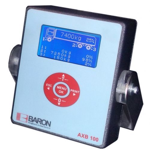 Digital overload indicator - AXB.100 - Baron Srl - panel-mount / rugged / for forklift trucks