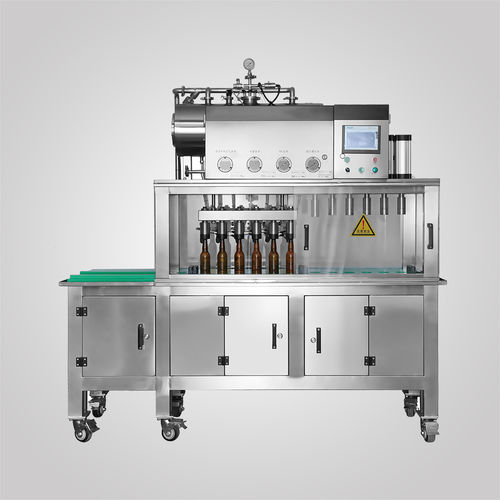 Semi-automatic filling machine - Shandong Tiantai Beer Equipment Co.,Ltd - for glass bottles / alcoholic beverage / beverage