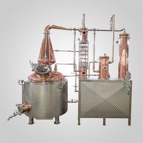 Whiskey distillation unit - Shandong Tiantai Beer Equipment Co.,Ltd - gin / vodka