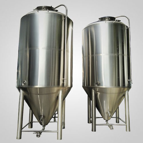 Fermenter for the food industry - Shandong Tiantai Beer Equipment Co.,Ltd - cone-bottom