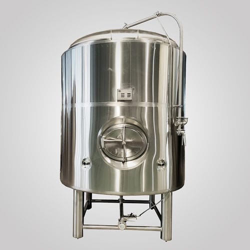 Beer tank - Shandong Tiantai Beer Equipment Co.,Ltd - clean-in-place (CIP) unit / stainless steel / cylindrical