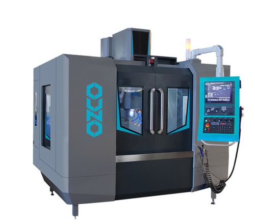 3-axis CNC machining center - VM7  - Ozco Metalworking Machines - vertical / with rotary table / BT 40