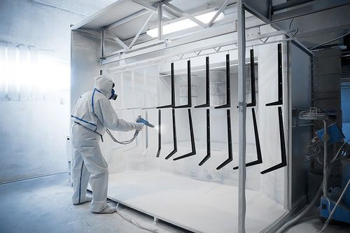 Open paint booth - Epcon Industrial Systems, LP - for parts / manual / custom-made