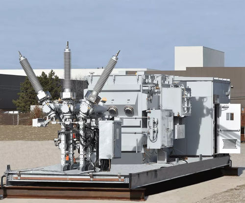Power distribution distribution substation - Hitachi Energy - for high-voltage transformers / outdoor