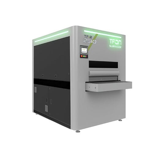 Edge rounding deburring machine - Surfacer® TF-R 2510 - TFON Machine - finishing / aluminum parts / for steel parts