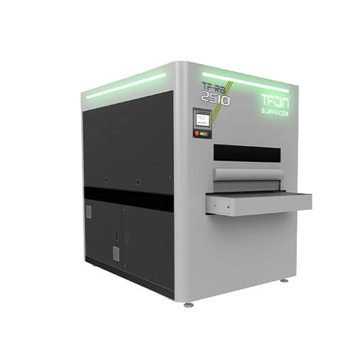 Edge rounding deburring machine - Surfacer® TF-RB 2510 - TFON Machine - aluminum parts / for steel parts / CNC