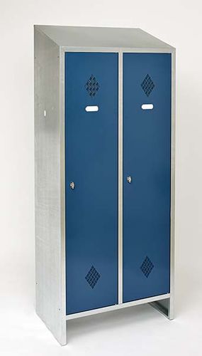 Work clothes locker - 109_ZNP_2 - Arredindustria e Lory Srl - ventilated