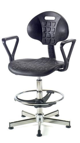 Laboratory swivel chair - 87 - Arredindustria e Lory Srl - for workstations / with polyurethane seat / with polyurethane back