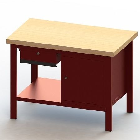 Beech workbench - 216 - Arredindustria e Lory Srl - for workshops / garage / assembly