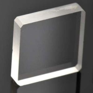 Rectangular optical window - CAFP series - Crystran Ltd - flat square / CaF2