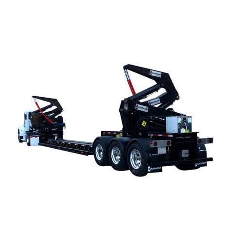 Flatbed trailer - Hammar - for vehicles / for empty containers / 3-axle