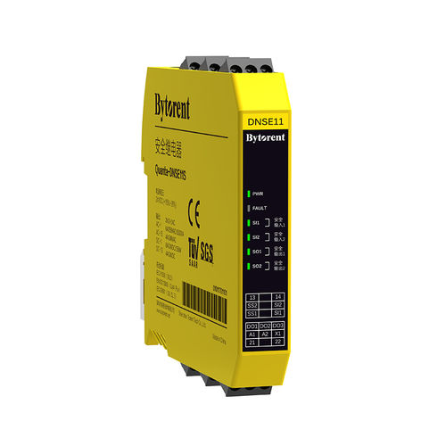 Emergency stop safety relay - Quanta-DNSE11S - Bytorent Technology Co., Ltd. - 1 NO / 1 NC / IEC