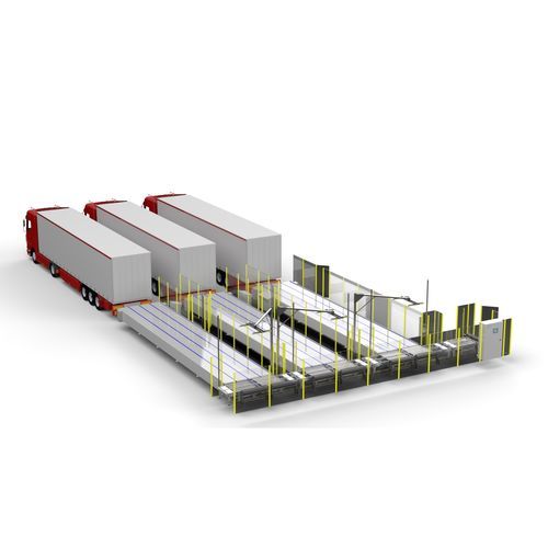 Pallet loading and unloading system - Brolla - unloader / truck / automatic