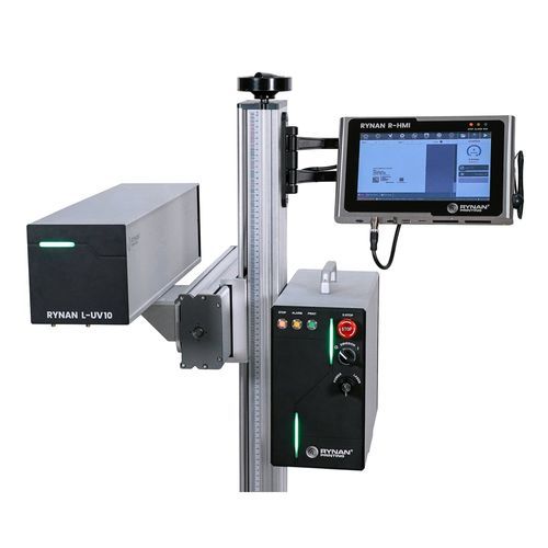 UV laser marking and engraving machine - L-UV10 - RYNAN Technologies Pte Ltd - metal / fabric / ceramic