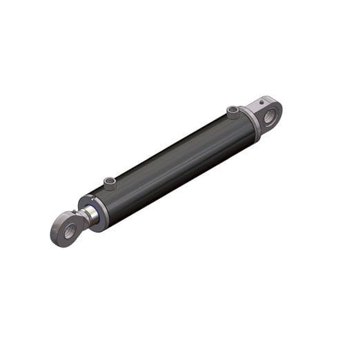 Hydraulic cylinder - 400 series - Bastimec - piston / double-acting / ISO