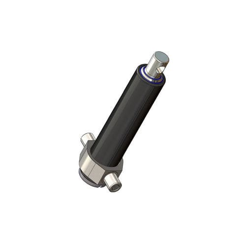 Hydraulic cylinder - 2000 - Bastimec - telescopic / single-acting / ISO