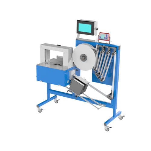 Tabletop banding machine US2000 ASTBMTTP ATSTanner GmbH Banderoliersysteme mobile