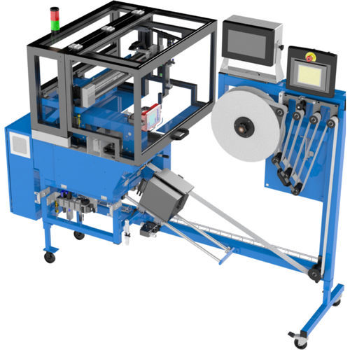 Tabletop banding machine US2000 IBLSMTTP ATSTanner GmbH Banderoliersysteme mobile