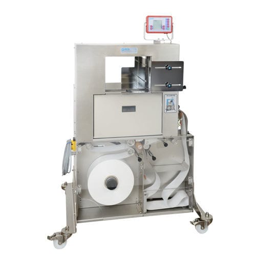 Automatic banding machine - US-2100 AD-R - ATS-Tanner GmbH Banderoliersysteme - with touch screen / mobile / table-top