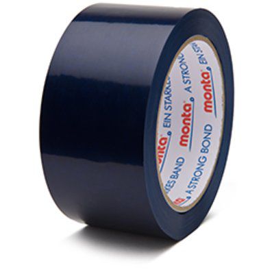 Packaging adhesive tape - MONTA 256F - monta Klebebandwerk GmbH - PVC / rubber / blue