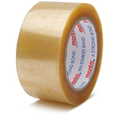Sealing adhesive tape - MONTA 350 - monta Klebebandwerk GmbH - polypropylene / rubber / transparent