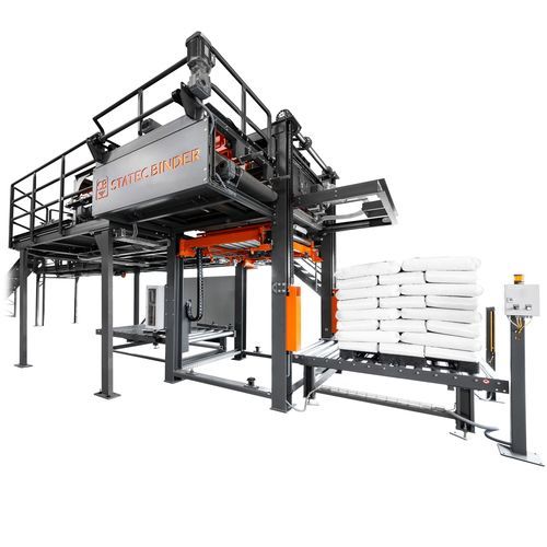 Layer palletizer - STRATOSPAL - STATEC BINDER GMBH - with stacker / transport / handling