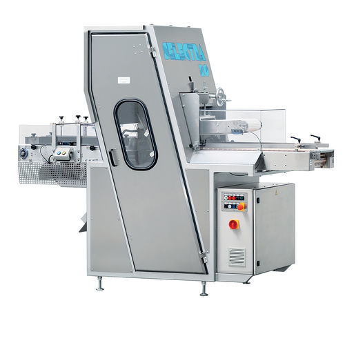 Fully-automatic industrial bread slicer - SL 30XLS - TG-Packaging bvba - continuous band blade / horizontal