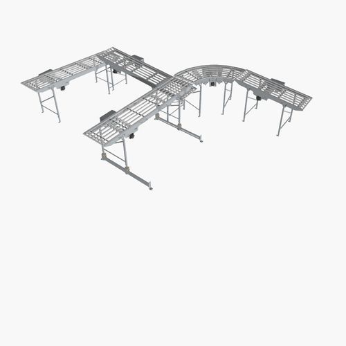 Belt conveyor - QUPAQ A/S - metal belt / horizontal / transport