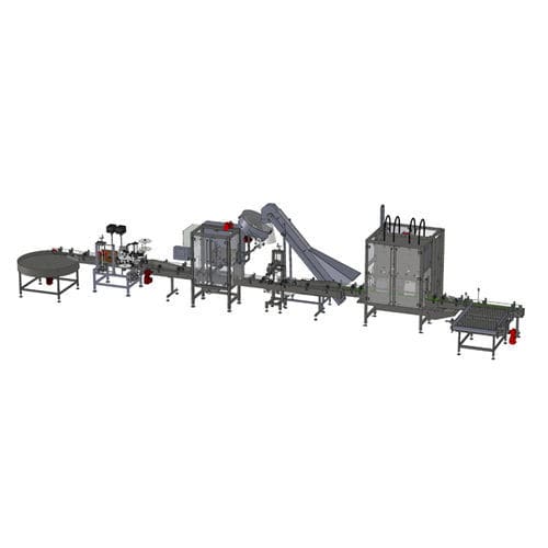 Automatic filling machine - DKAS-line - VOLLENDA-WERK GmbH - bottle / jerry can / sauce