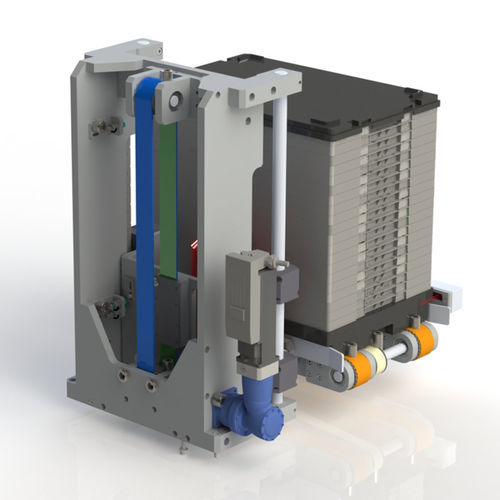 Vertical automatic storage system - LEKO-TK Series - Stampac GmbH - stacked / tray