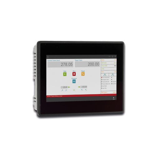 Projected capacitive touchscreen HMI - JetView 1007 - Jetter AG - multitouch screen / for integration / 800 x 480