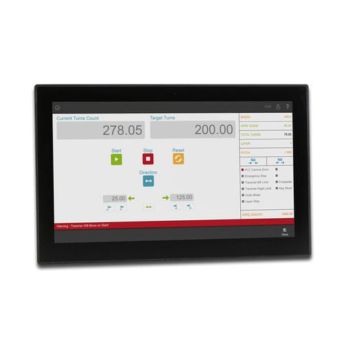 TFT LCD panel PC - JI-FPC1015 - Jetter AG - LED backlight / PCAP capacitive touch screen / widescreen