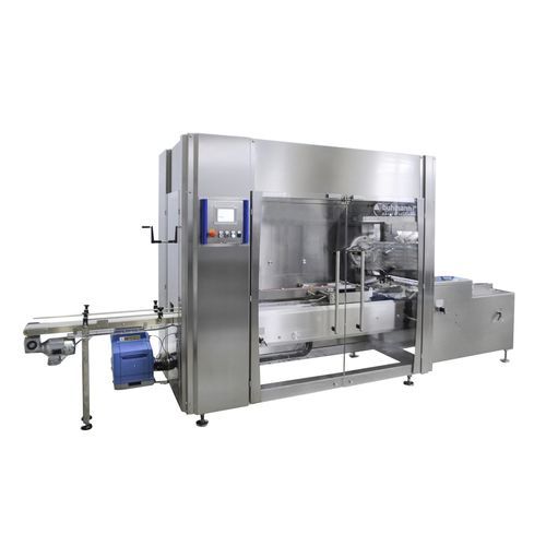 Manual sleeving machine - SERVOKART C800 - Buhmann Systeme GmbH - automatic / flexible / carton
