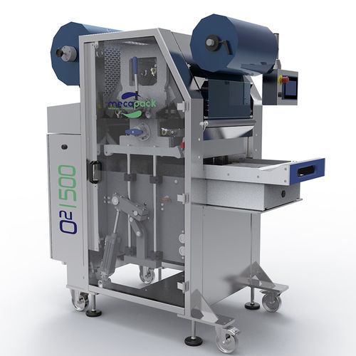 Automatic tray sealing machine - O² 1500 - Mecapack - manual / semi-automatic / for the food industry