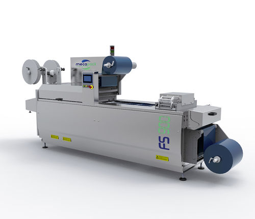 Plastic film thermoformer - FS900 - Mecapack - for food packaging / for pharmaceuticals packaging / for medical packaging