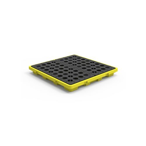 4-drum spill pallet - SP-4L - Palletco LLC - plastic