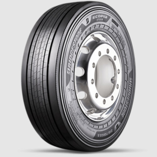 Industrial tire - ECOPIA STEER ENLITEN - BRIDGESTONE - for trucks / 22.5"