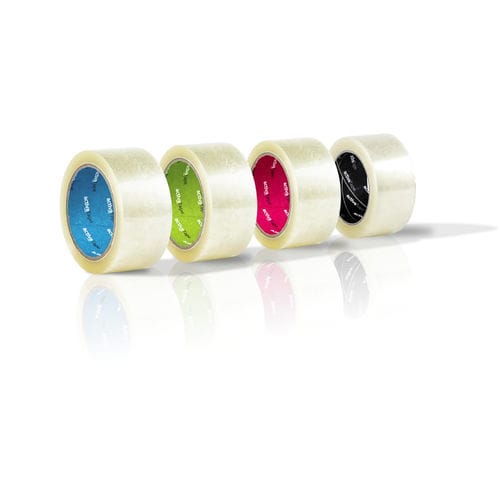 Packaging adhesive tape - activaTape® - Activatec International GmbH & Co.KG - polypropylene / transparent / white