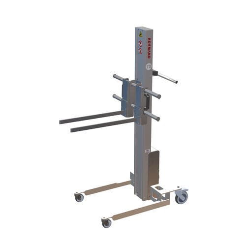Pneumatic lifter - Impox 70L Flex - HOVMAND - fork / stainless steel / for boxes