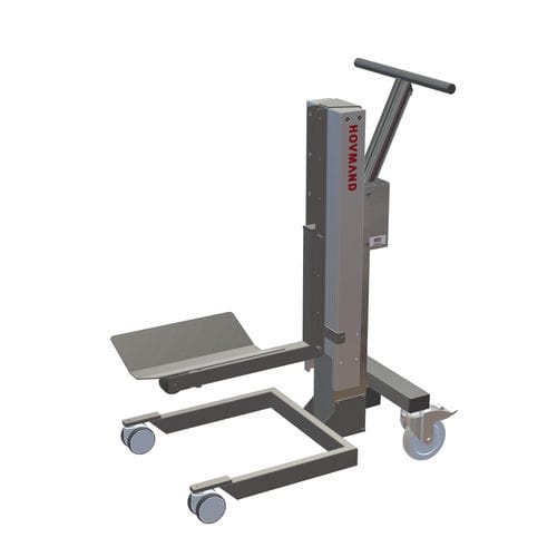 Battery-powered lifter - V-Block - HOVMAND - mobile / handling / for reels