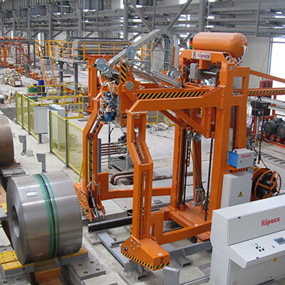 Automatic strapping machine - SK series - ITIPACK S.r.l. - for steel coils / tube / for steel wire