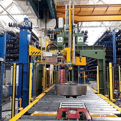 Automatic strapping machine - ske/fr - ITIPACK S.r.l. - for coils / for steel straps / for the packaging industry
