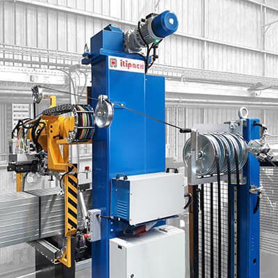 Automatic strapping machine - ske/ft - ITIPACK S.r.l. - tube / for profiles / for steel straps