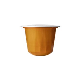 Barrier packaging - Apricot Orange - Alusense NV - coffee / coffee capsule / machines
